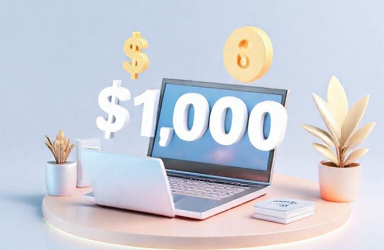 How I Made My First $1000 Blogging in 2025 (Without Selling My Soul)