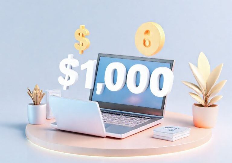 How I Made My First $1000 Blogging in 2025 (Without Selling My Soul)